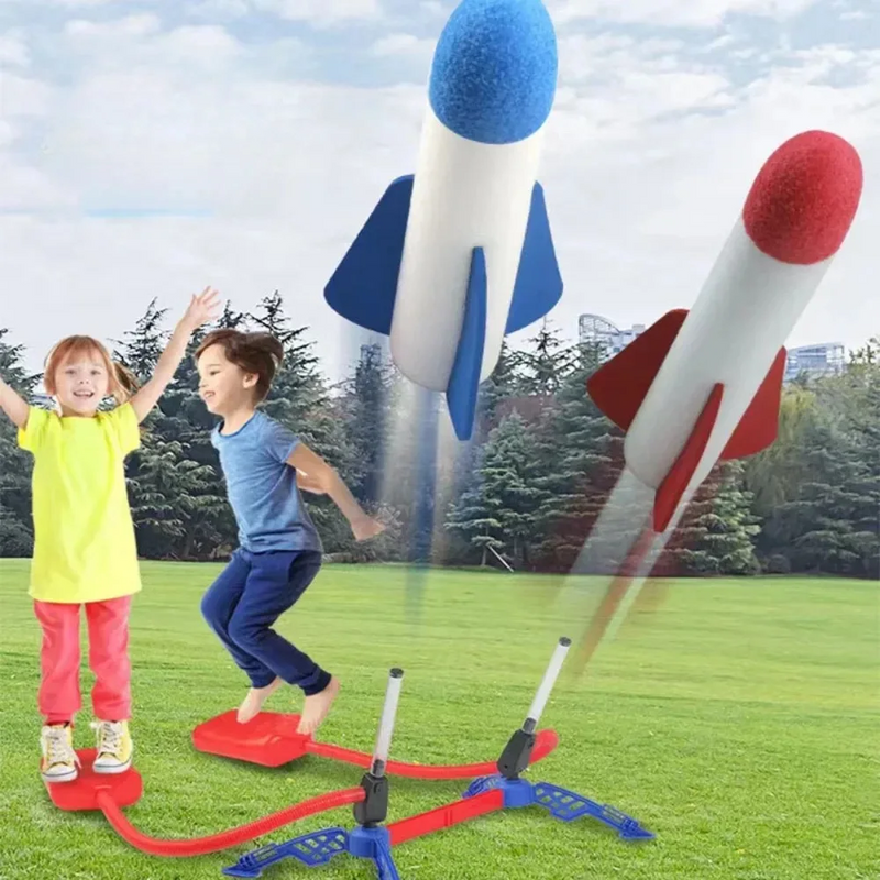 JumpRocket™ – Pule, lance e veja o foguete voar alto!