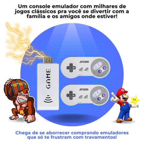 RetroBox™ – Mais de 5.000 jogos clássicos no seu bolso!