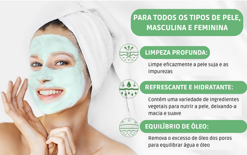 Green Mask - Máscara Facial Removedor de Cravos